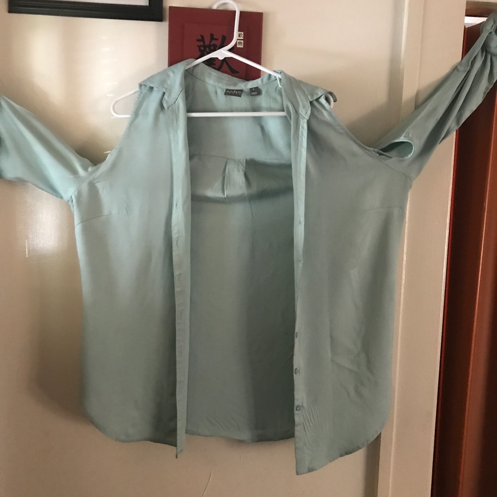 Lime blouse